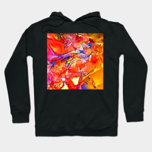 Fire Opal Impressions Hoodie